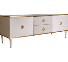 Тумба под телевизор с ящиками Rimini Solo РМТ-3 (s) (слоновая кость)